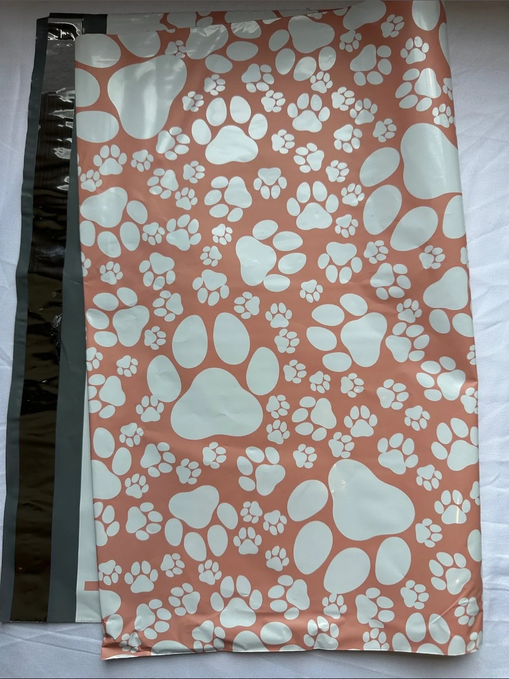 Paw Print Shipping Bags 14x17 Poly Mailers 20 Count